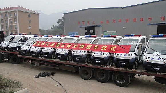 貴陽(yáng)市云巖分局接車(chē)