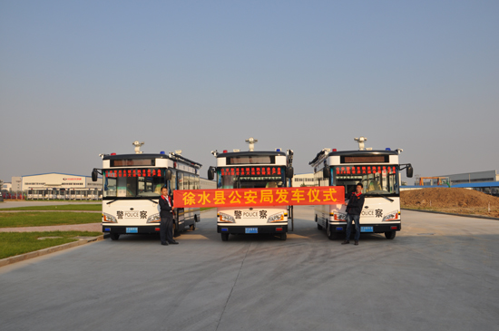 河北徐水：移動式警務室發(fā)車，需求激活市場