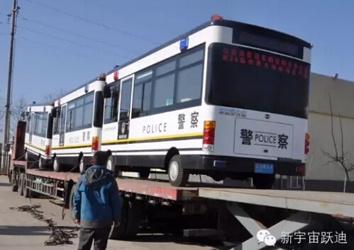 躍迪移動(dòng)警務(wù)室發(fā)車(chē)山西——平安管城